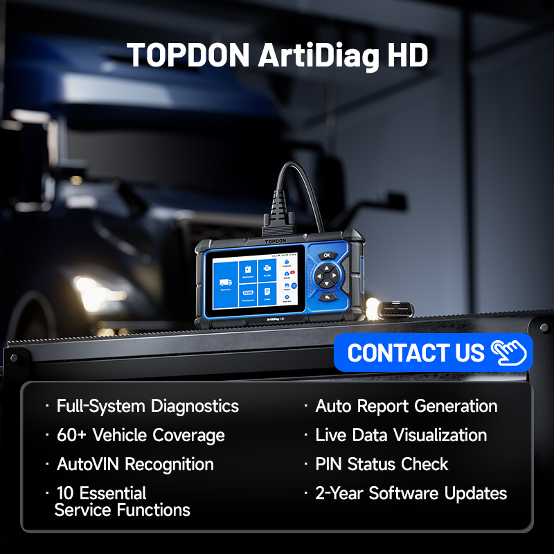 Car Diagnostic Tool - TOPDON Artidiag HD: Solução Completa de